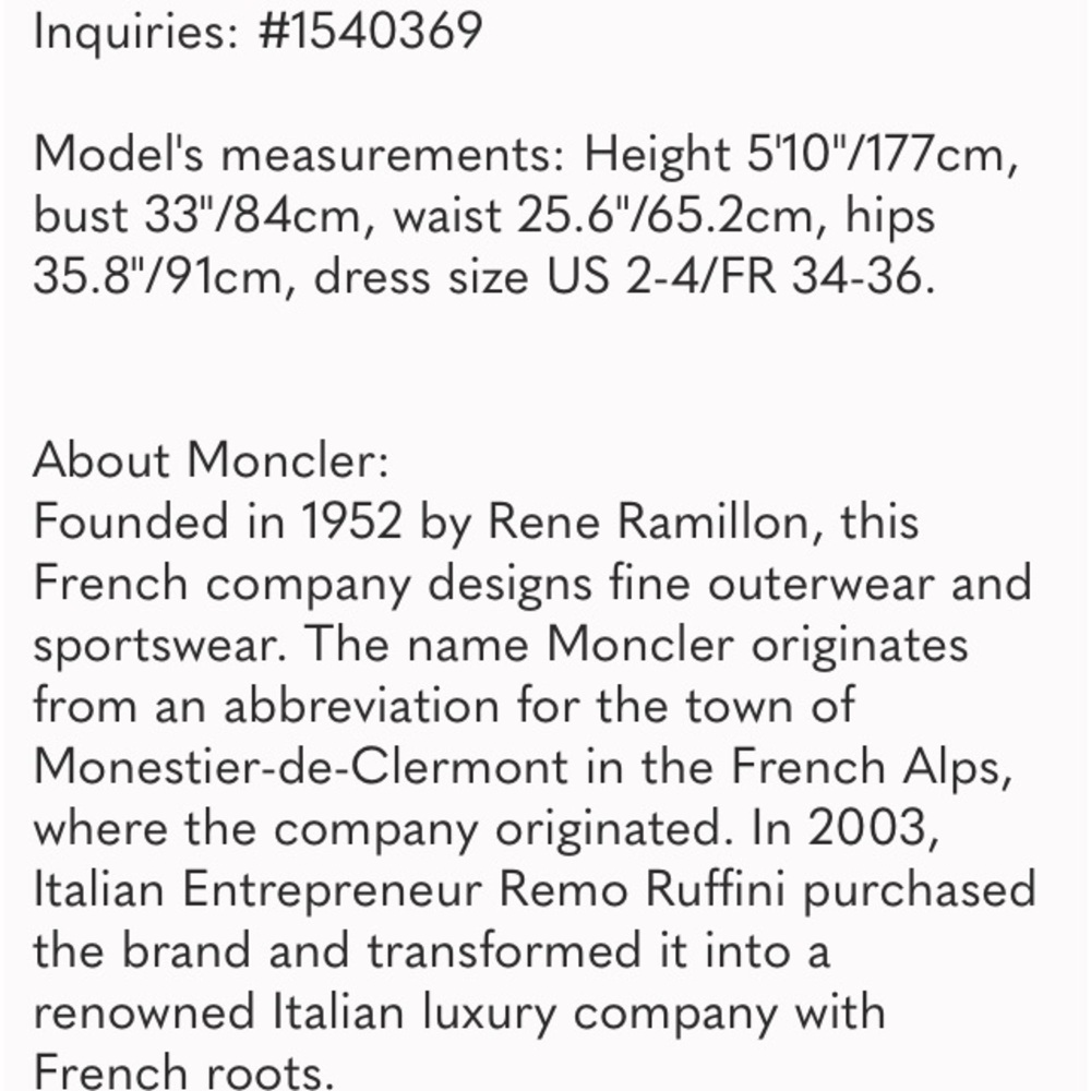 Authentic Moncler jacket - Picture 10 of 12